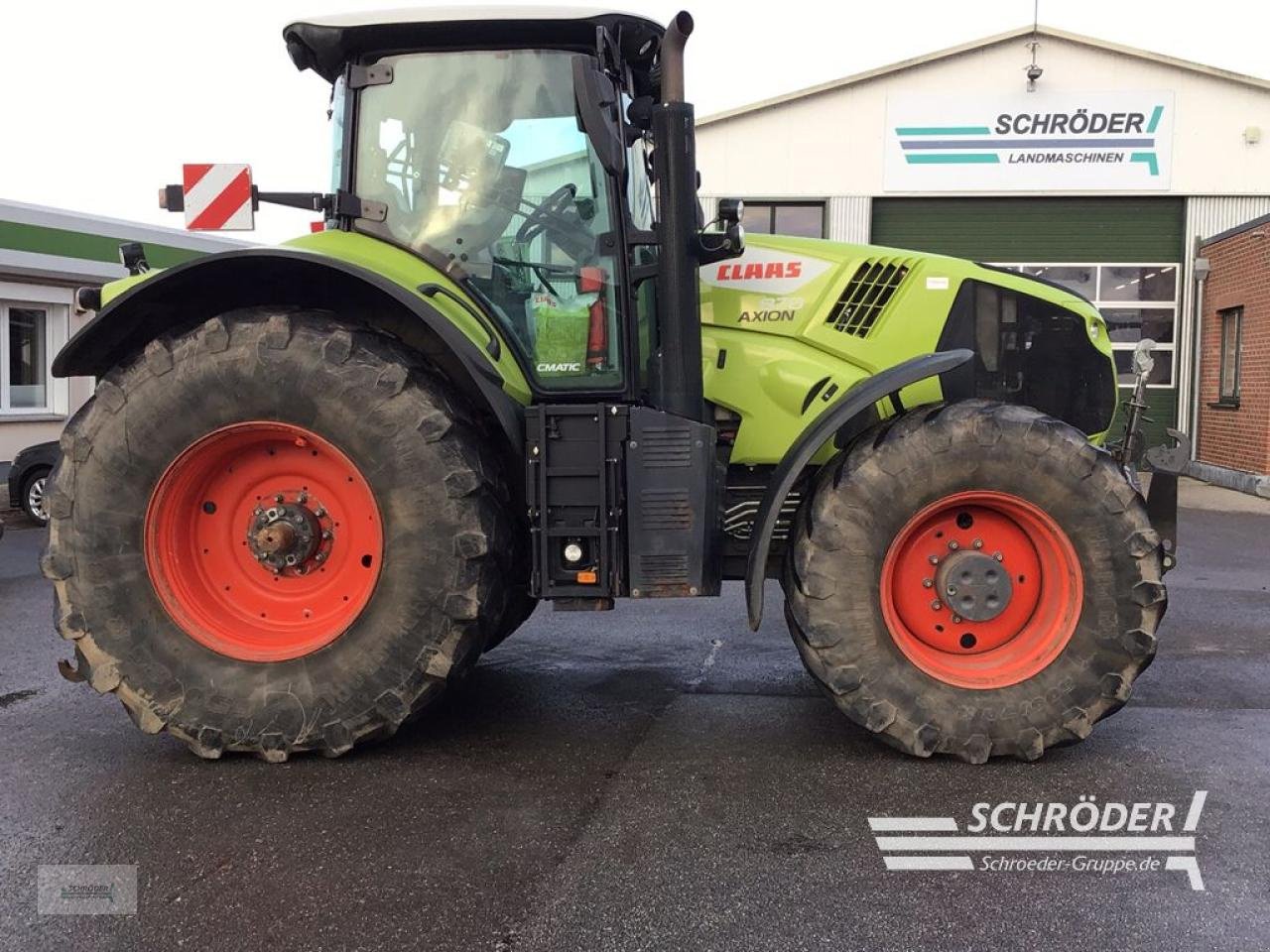 Traktor del tipo CLAAS AXION 870 CMATIC | RTK | S10 TERMINAL, Gebrauchtmaschine en Wildeshausen (Imagen 11)